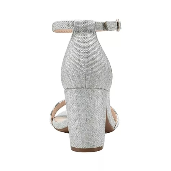 Bandolino Women's Sage/Mint Woven Armory Block Heel Dress Sandals Size 9 - Picture 3 of 13